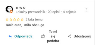 Samochód po woskowaniu